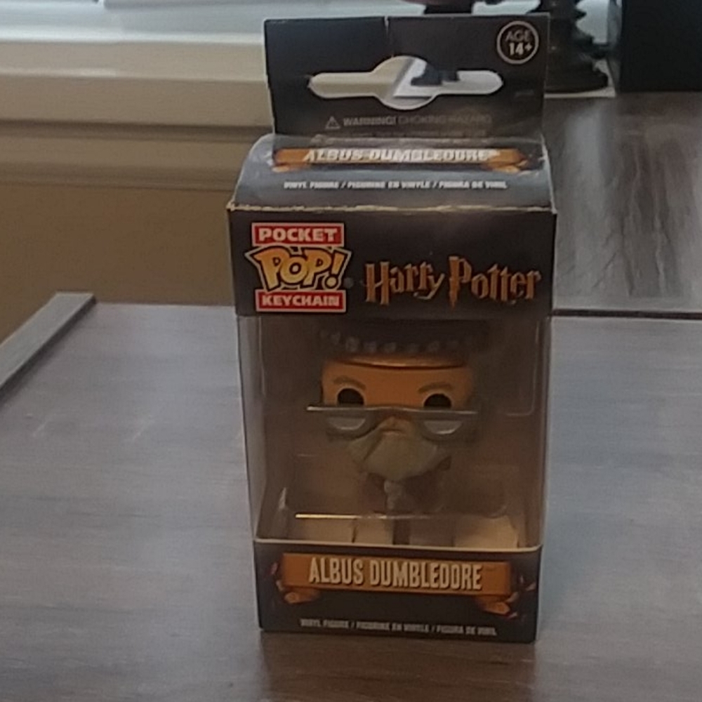 Harry potter Albus Dumbledore Keychain Funko
